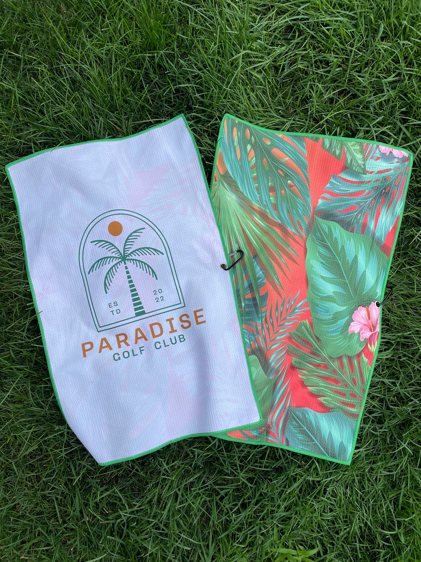 Paradise Golf Club Bag Towel