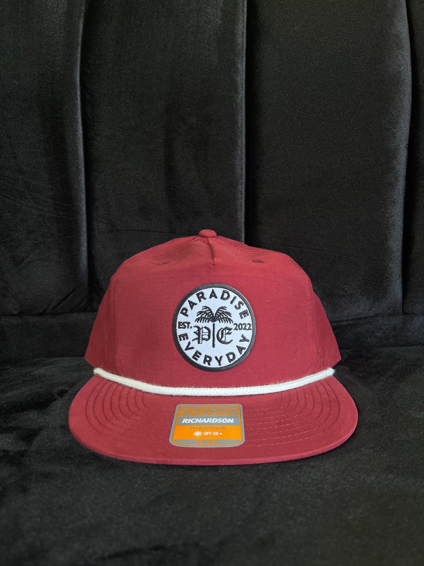 Maroon Patch Rope Trucker