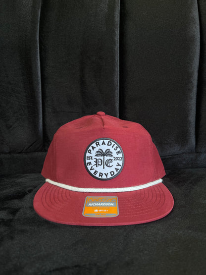 Maroon Patch Rope Trucker