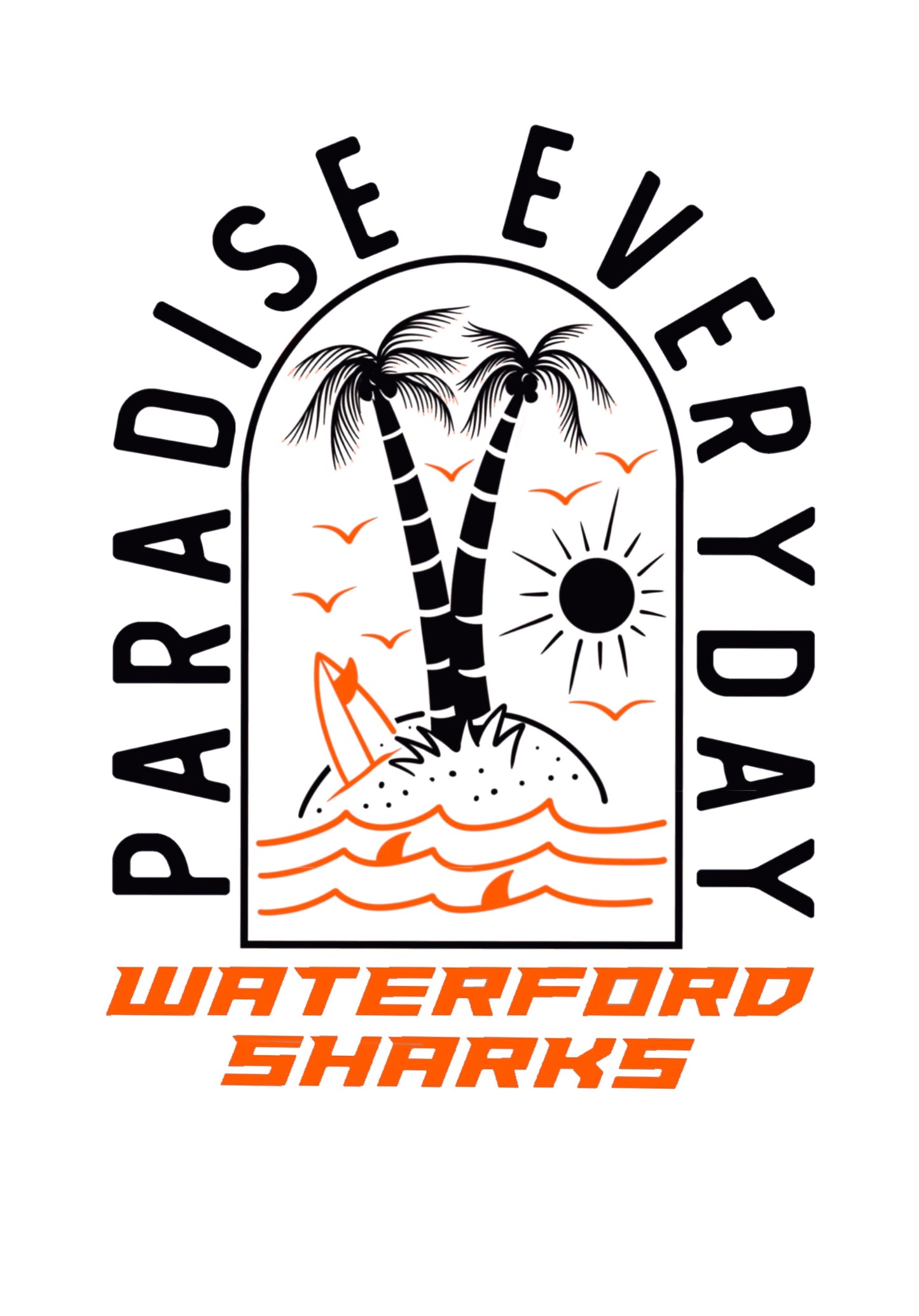 Trouble in Paradise tee